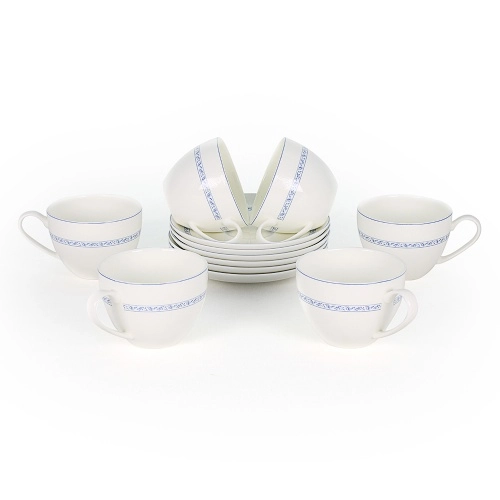 Кларисса набор чайных пар в интернет-магазине фарфоровой посуды Акку