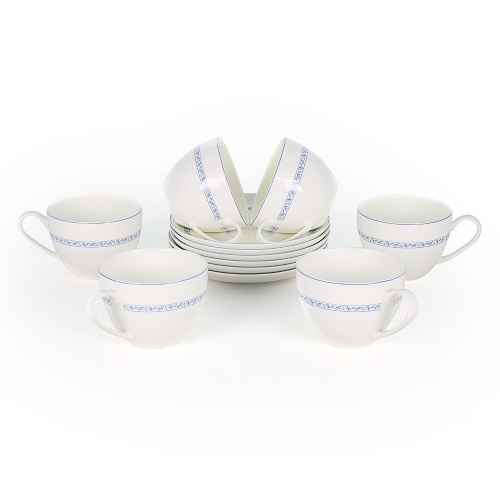 Кларисса набор чайных пар в интернет-магазине фарфоровой посуды Акку