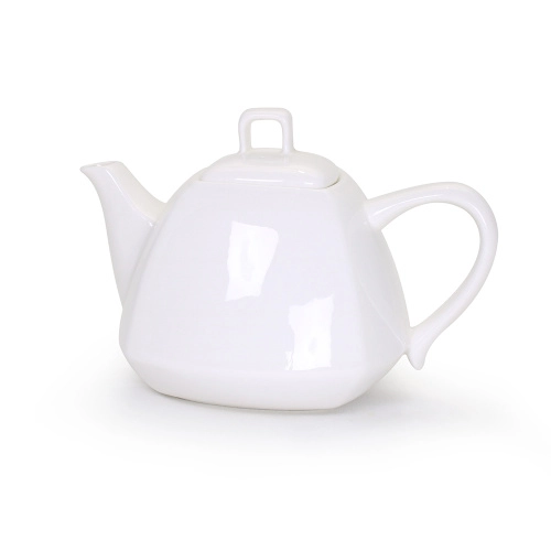 Белый чайный сервиз Квадрат (без декора) в интернет-магазине фарфоровой посуды Акку фото 6