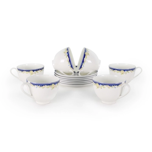 Ноктюрн набор чайных пар в интернет-магазине фарфоровой посуды Акку