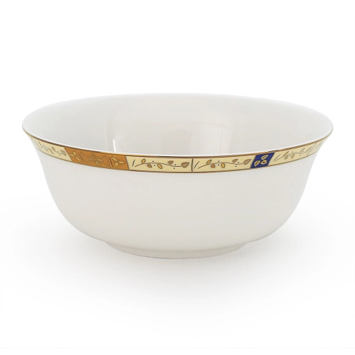 Золотая веточка тарелка суповая  в интернет-магазине фарфоровой посуды Акку