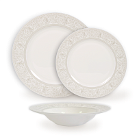 Набор тарелок Дионис 18 предметов в интернет-магазине фарфоровой посуды Акку