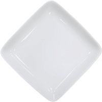 Тарелка Квадрат 17,9х17,9х2,6 см в интернет-магазине фарфоровой посуды Акку
